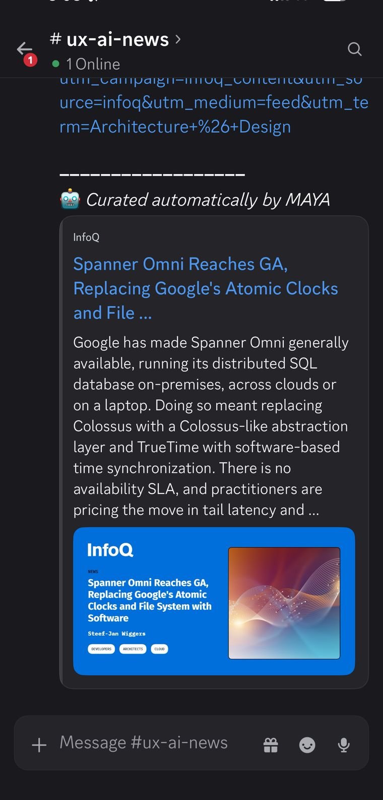 Curated story posted in the Discord ux-ai-news channel